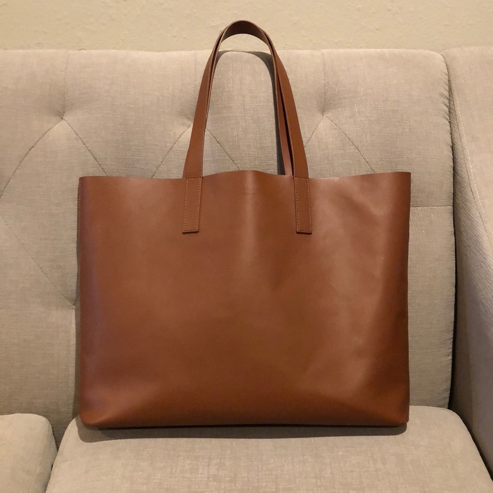 Meghan Markle Everlane Day Market Cognac Tote